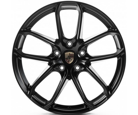 Replica Porsche (PR395) 9x20 5x130 ET48 DIA71.6 (satin black)