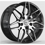 WS Forged WS2110 9x20 5x150 ET45 DIA110.1 (gloss black machined face)