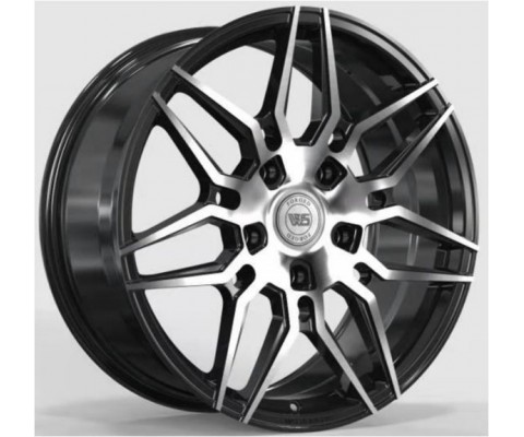 WS Forged WS2110 9x20 5x150 ET45 DIA110.1 (gloss black machined face)