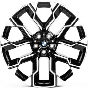 Replica BMW (B20034) 10.5x20 5x112 ET44 DIA66.6 (gloss black machined face) Replica BMW (B20034) 10.5x20 5x112 ET44 DIA66.6 (gloss black machined face)