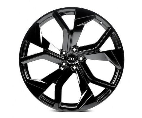 Replica Audi (A5480) 9.5x23 5x112 ET20 DIA66.6 (gloss black)