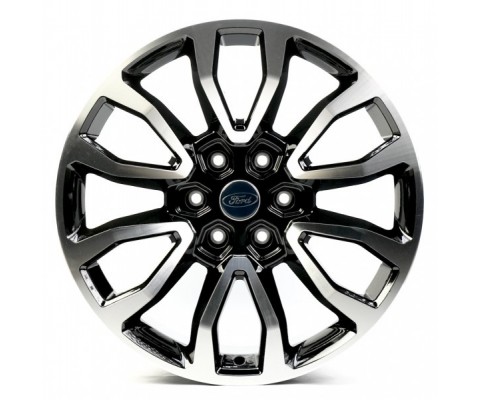 Replica Ford (FD630) 9x20 6x135 ET30 DIA87.1 (black machined)