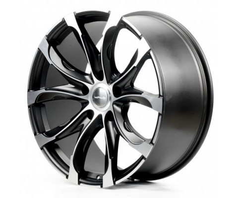 Cast Wheels CWV086 10x22 5x150 ET40 DIA110.1 (satin black full machined)