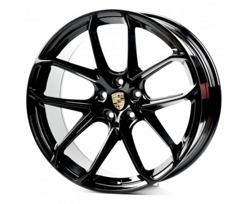 Replica Porsche (PR5593) 10x21 5x112 ET19 DIA66.6 (gloss black)