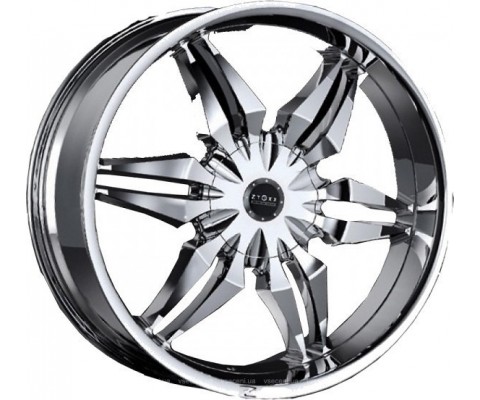 Zyoxx ZX6 8.5x20 5x120 ET35 DIA78.1 (chrome)