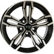 WSP Italy Green Line (G401) Pear 6.5x16 5x112 ET35 DIA73.1 (black polished)