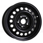 Steel Kapitan 5.5x15 4x100 ET45 DIA60.1 (black)