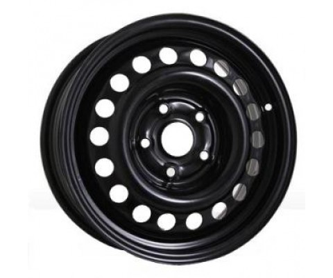 Steel Kapitan 5.5x15 4x100 ET45 DIA60.1 (black)