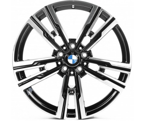 Replica BMW (B166) 8.5x19 5x112 ET26 DIA66.6 (gloss black machined face) Replica BMW (B166) 8.5x19 5x112 ET26 DIA66.6 (gloss black machined face)