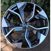 Replica Audi (A5480) 10x22 5x112 ET21 DIA66.6 (gloss black)
