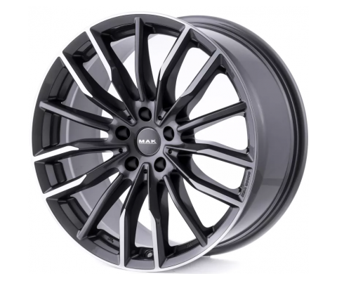 Mak Rapp-D 11x20 5x120 ET37 DIA74.1 (gun metal mirror)