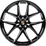 Replica Porsche (PR20395) 10x20 5x112 ET19 DIA66.6 (gloss black)