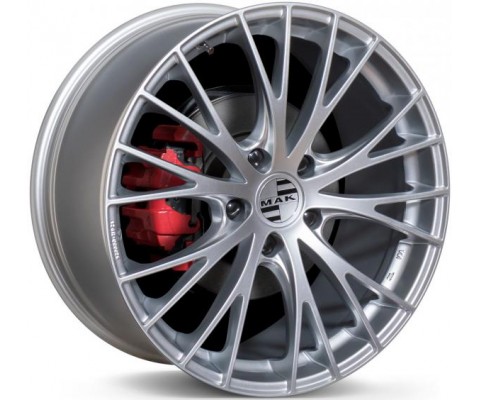 Mak Rennen 8.5x19 5x112 ET21 DIA66.6 (silver)