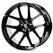 Replica Porsche (PR5593) 9x21 5x112 ET26 DIA66.6 (gloss black)