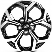 Replica Hyundai (HND496) 6.5x16 5x114.3 ET46 DIA67.1 (BMF) Replica Hyundai (HND496) 6.5x16 5x114.3 ET46 DIA67.1 (BMF)