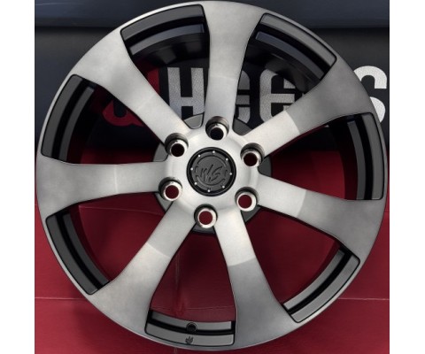 WS Forged WS-118C 8.5x20 6x139.7 ET45 DIA95.1 (satin black dark machined face)