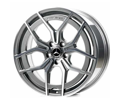 Replica Mercedes (MR021-028) 8x19 5x112 ET43 DIA66.6 (gun metal machined face)