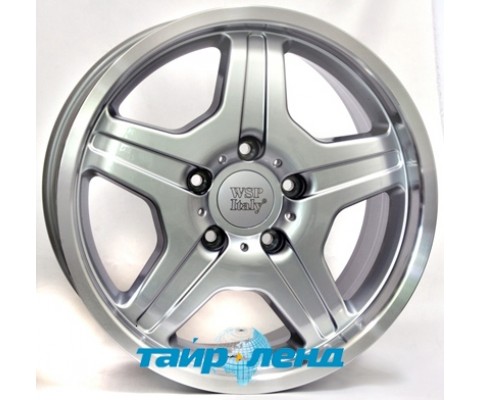 WSP Italy Mercedes (W760) Matera 9.5x18 5x130 ET50 DIA84.1 (silver polished)
