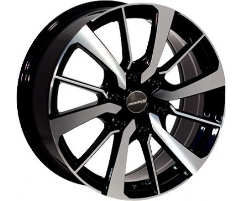 Replica Mitsubishi (MI671) 7x18 5x114.3 ET38 DIA67.1 (black machined face) Replica Mitsubishi (MI671) 7x18 5x114.3 ET38 DIA67.1 (black machined face)