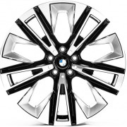 Replica BMW (B3521) 8.5x20 5x112 ET28 DIA66.6 (black machined face)