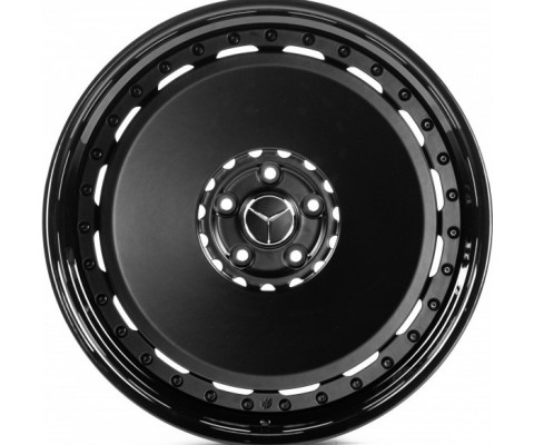 WS Forged WS-MR005C 11x23 5x130 ET20 DIA84.1 (satin black lip gloss black)