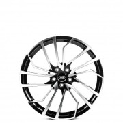 Replica Audi (A19816) 8.5x19 5x112 ET32 DIA66.6 (gloss black machined face)