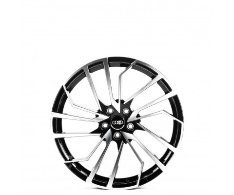 Replica Audi (A19816) 8.5x19 5x112 ET32 DIA66.6 (gloss black machined face)