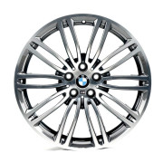 Replica BMW (B021-008) 9x19 5x112 ET44 DIA66.6 (gun metal machined face)