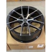 WS Forged WS2111273 9x22 6x139.7 ET45 DIA95.1 (gloss black dark machined face)