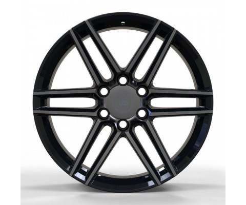 WS Forged WS2110109 9x20 6x139.7 ET10 DIA106.1 (gloss black dark machined face)