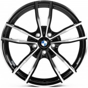 Replica BMW (B5574) 8x18 5x112 ET25 DIA66.6 (gloss black machined face) Replica BMW (B5574) 8x18 5x112 ET25 DIA66.6 (gloss black machined face)
