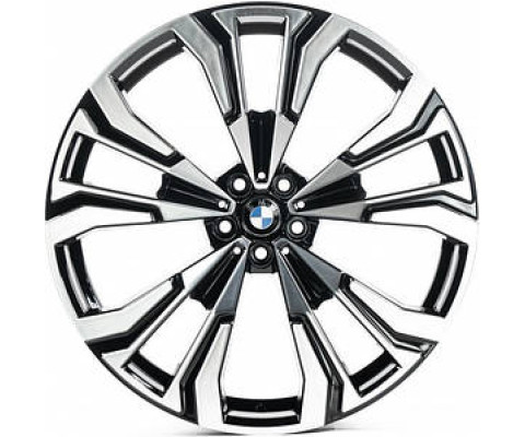 Replica BMW (B20034) 9x20 5x112 ET24 DIA66.6 (gloss black machined face) Replica BMW (B20034) 9x20 5x112 ET24 DIA66.6 (gloss black machined face)