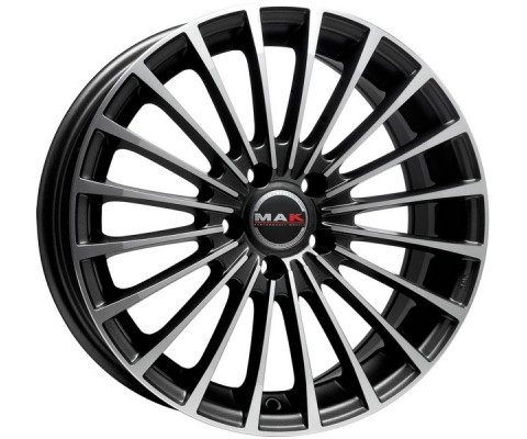 Mak Corsa R15 W6.5 PCD4x114.3 ET40 DIA76 ice titan