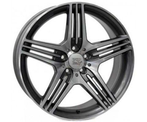 WSP Italy Mercedes (W768) Stromboli 8x17 5x112 ET35 DIA66.6 (anthracite polished)