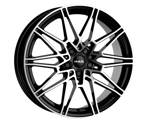 Mak Konig 8x18 5x112 ET29 DIA66.6 (gloss black)