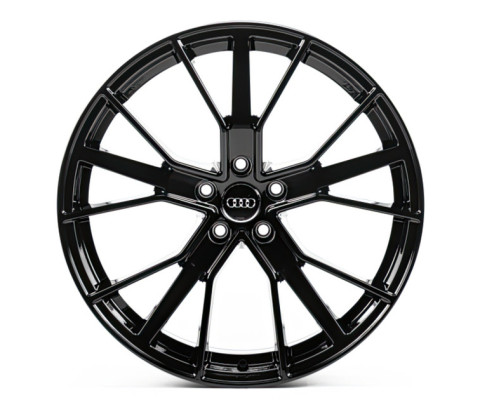 Replica Audi (A5348) 9x20 5x112 ET35 DIA66.6 (gloss black)