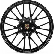 Replica Porsche (PR704) 9.5x20 5x130 ET46 DIA71.6 (gloss black)