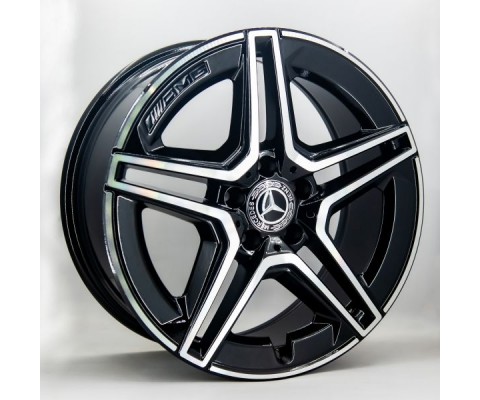 Replica Mercedes (A035) 8x18 5x112 ET35 DIA66.6 (MB)