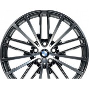 Replica BMW (B307) 8x17 5x112/120 ET20 DIA73.1 (silver lip polished)