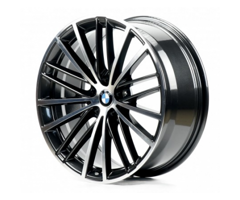 Replica BMW (B3071) 8x19 5x112 ET30 DIA66.6 (grey machined face)