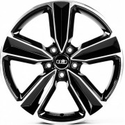 Replica Audi (A5400) 8x18 5x112 ET40 DIA66.6 (gloss black machined face) Replica Audi (A5400) 8x18 5x112 ET40 DIA66.6 (gloss black machined face)