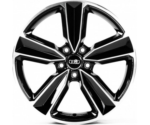 Replica Audi (A5400) 8x18 5x112 ET40 DIA66.6 (gloss black machined face) Replica Audi (A5400) 8x18 5x112 ET40 DIA66.6 (gloss black machined face)