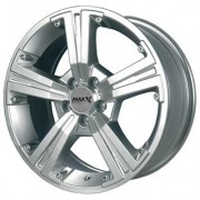 Maxx Wheels M393 5.5x13 4x100 ET20 DIA67.1 (silver)
