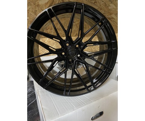 Vissol F-1091 9.5x21 5x130 ET50 DIA71.6 (matt black)