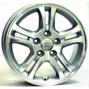 WSP Italy Honda (W2403) Salerno 6.5x16 5x114.3 ET45 DIA67.1 (silver polished)