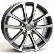 WSP Italy Volkswagen (W454) Eos Riace 8x18 5x112 ET44 DIA57.1 (anthracite polished)