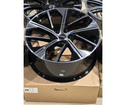 Replica Audi (A5565) 8.5x20 5x112 ET35 DIA66.6 (gloss black machined face) Replica Audi (A5565) 8.5x20 5x112 ET35 DIA66.6 (gloss black machined face)
