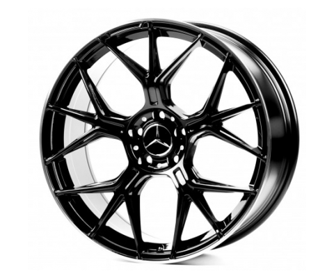 Replica Mercedes (MR5622) 9.5x20 5x112 ET43 DIA66.6 (gloss black machined rim)