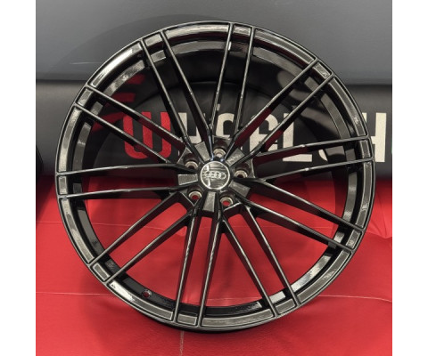 Replica Audi (A23714) 10x23 5x112 ET15 DIA66.6 (gloss black)