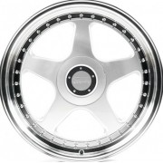 Cast Wheels CW595 7.5x16 8x100/108 ET25 DIA73.1 (silver lip polished)
